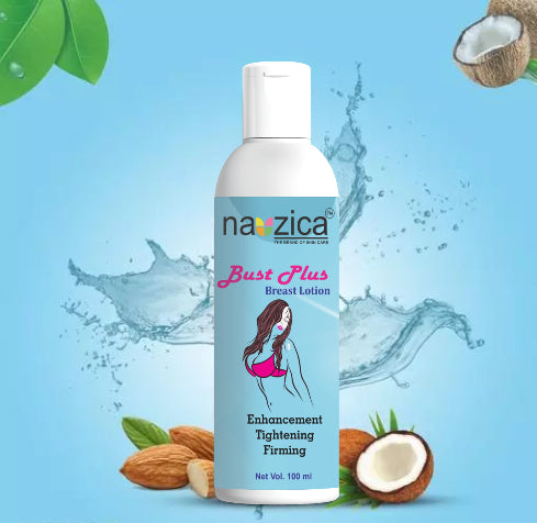 Nauzica Breast Lotion Massage For Women And Girls Chest Fast Growth-100ml