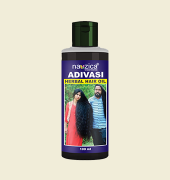 Nauzica Adivasi hair oil for hair growth, Hair Fall Control, For women and men-100ml