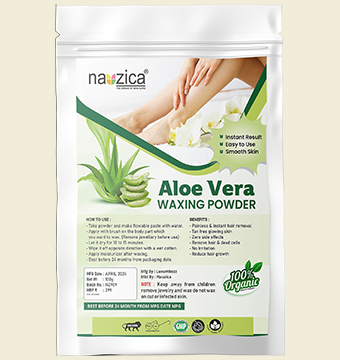 Nauzica Aloe Vera Hair Removal Wax Powder for Women-100gm